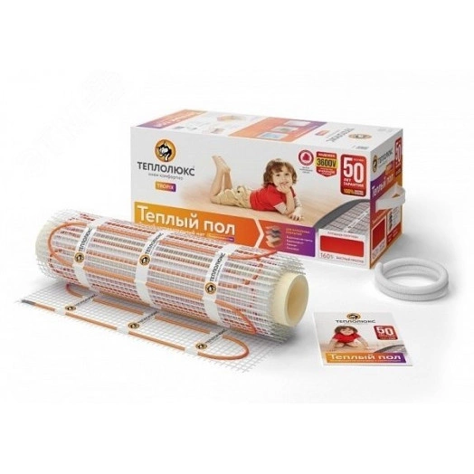 Мат нагревательный Теплолюкс Tropix МНН 1280 Вт/8,0 кв.м (Теплолюкс)