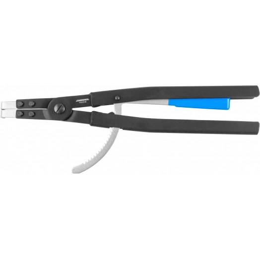 Щипцы загнутые 90° с фиксатором для стопорных колец, сжим, 165-300 мм, 4.5-5.5 мм, 500 мм