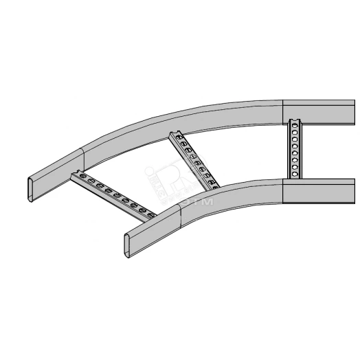 Элемент угловой 45° KS45-600 R=300