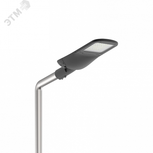 Светильник светодиодный ДКУ-100Вт IP66 12000Лм 2700К Tornado черный Road