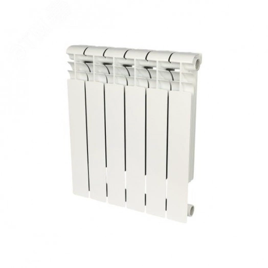 Радиатор биметаллический секционный 500/80/6 боковое подключение