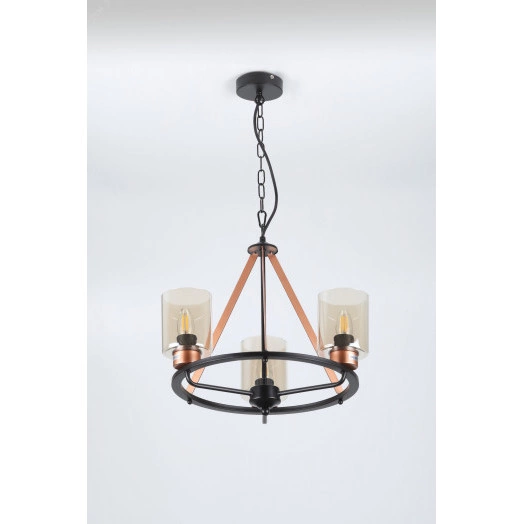 Люстра  Rivoli Lilo 2139-203 3 * Е27 40 Вт классика