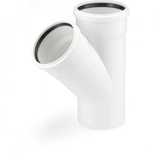 Тройник канализационный 87 град. 200х160х200