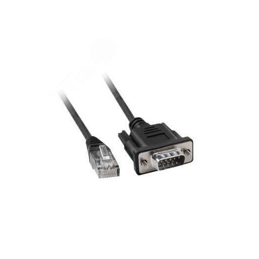 Разъем RJ45 DB9 ПАПА RS232 STRAIGHT