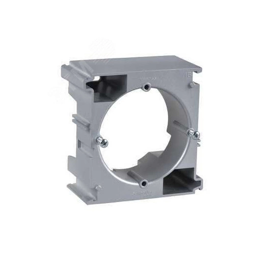 Sedna Коробка универсальная для открытого монтажа алюминий