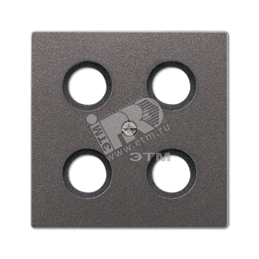 Крышка для SAT-TV-розетки  антрацит
