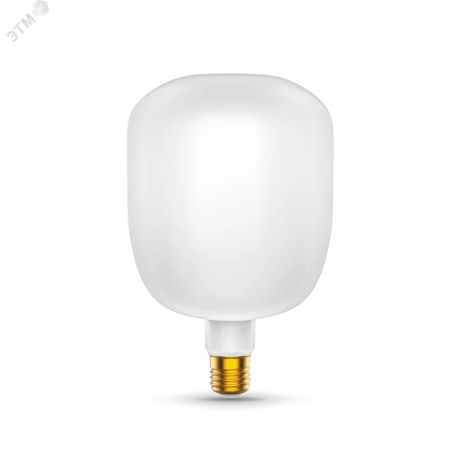 Лампа светодиодная LED 9 Вт 890 Лм 4100К белая Е27 V140 milky Filament Gauss