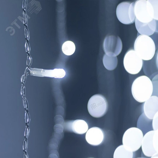 Гирлянда светодиодная декоративная ARD-CURTAIN-HOME-1500x1500-CLEAR-144LED White (230V, 6W) (ARDCL, IP20)