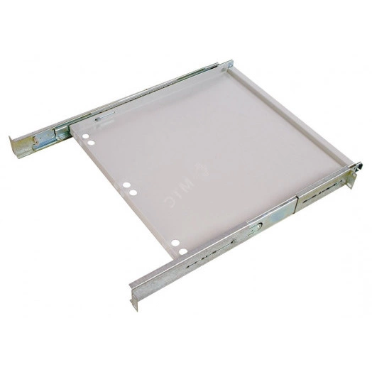 Полка клавиатурная с телескопическими направляющими регулируемая 580-620 мм