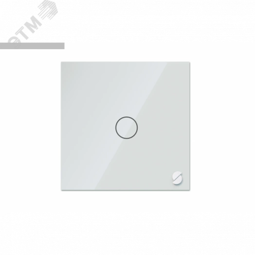 Умный выключатель, 1 клавиша, белый