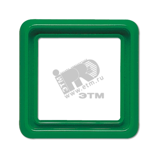 Рамка 1 пост универсальная ударопрочная зеленая
