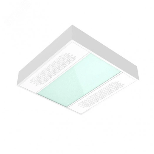 Светильник светодиодный ДПО-30Вт IP54 3800Лм 5000К бактерицидный UV EM белый рас-ль стекло