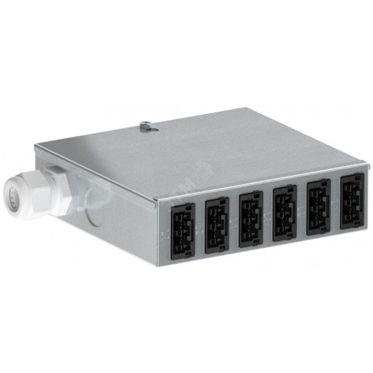 Распределитель энергии UVS-WIN 150х196х46 мм (сталь) 6 выходов WINSTA MIDI