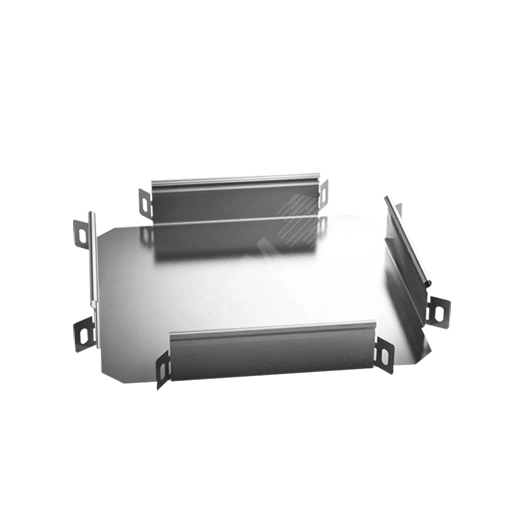 Ответвитель крестообразный 100х100 S=0.7мм оцинкованный