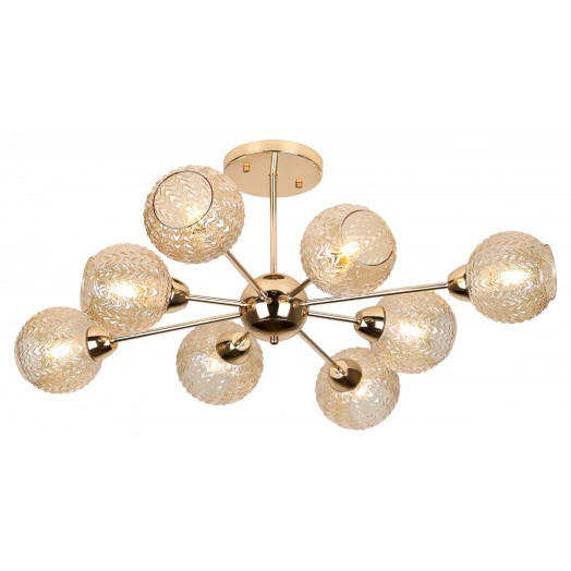 Люстра  Rivoli Heidi 3106-308 8 * Е27 60 Вт модерн