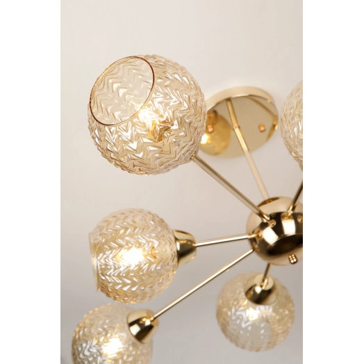 Люстра  Rivoli Heidi 3106-308 8 * Е27 60 Вт модерн