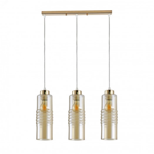 Светильник подвесной (подвес) Rivoli Viviane 9107-203 3 * Е27 60 Вт модерн потолочный