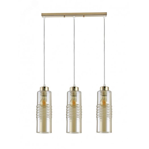 Светильник подвесной (подвес) Rivoli Viviane 9107-203 3 * Е27 60 Вт модерн потолочный