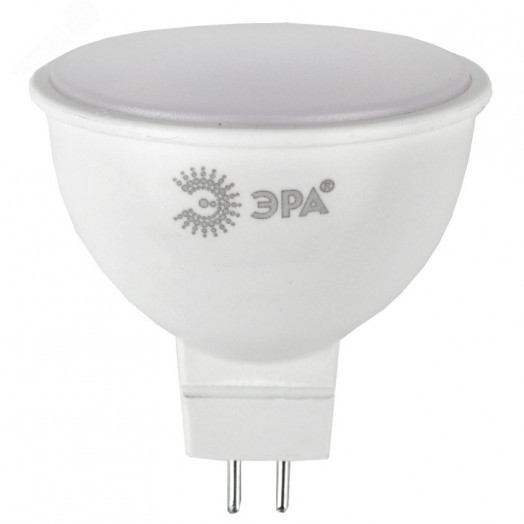 Лампа светодиоднаяECO LED MR16-11W-827-GU5.3 (диод, софит, 11Вт, тепл, GU5.3) ЭРА (10/100/4800) ЭРА