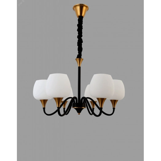 Люстра  Rivoli Emarita 2049-206 6 х Е27 40 Вт классика