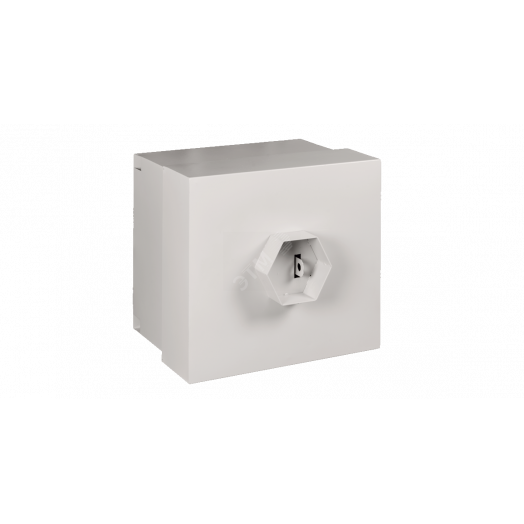 Шкаф настенный антивандальный 9U Ш562хВ556хГ506мм серый (ШТА-9-298)