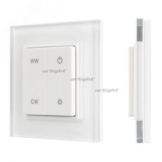 Панель SMART-P49-MIX-G-SUF (3V, 1 зона, Knob, 2.4G) (ARL, Пластик)