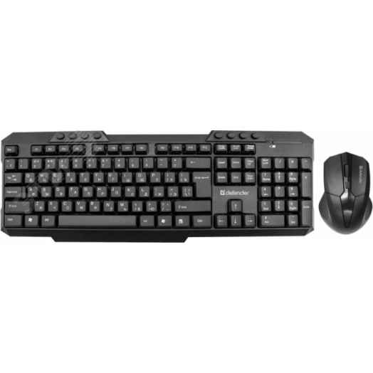 Комплект клавиатура + мышь беспроводной Jakarta C-805, черный