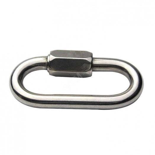 Карабин 5мм винтовой нержавеющая сталь A2