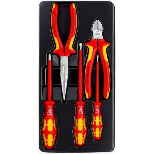 Набор инструментов электроизолированныеованных KN-002013