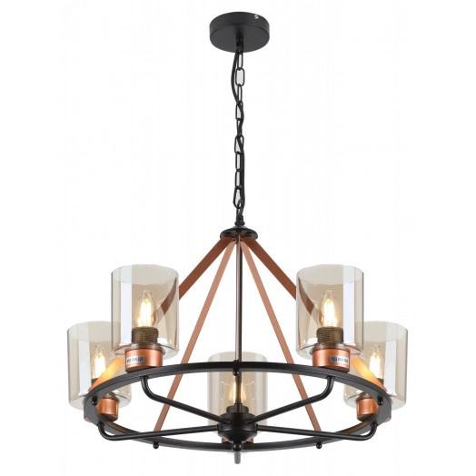 Люстра  Rivoli Lilo 2139-205 5 * Е27 40 Вт классика