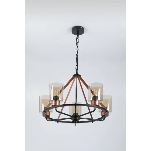 Люстра  Rivoli Lilo 2139-205 5 * Е27 40 Вт классика