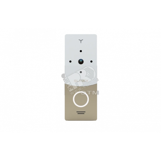 Видеопанель вызывная ML-20 IP Gold+White, с функцией  IP для передачи видеосвязи на мобильное устройство