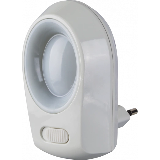 Ночник светодиодный 0.5w LED NNL-SW01-WH с выключателем белый