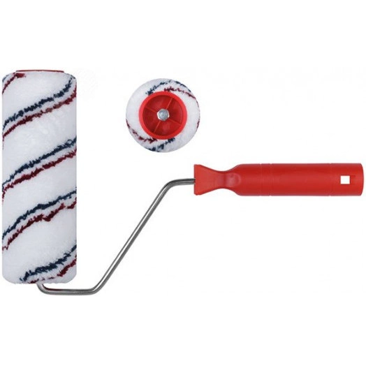 Валик микроволокно, стержневая система, диаметр 40/62 мм, ворс 11 мм, бюгель 6 мм, 230 мм