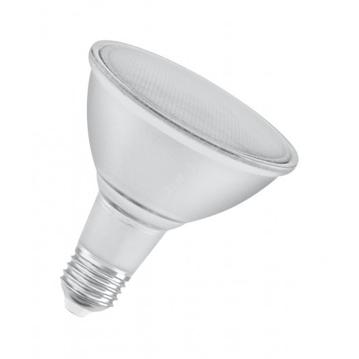 Лампа светодиодная LED 12,5W Е27 (замена 120Вт),дим,30°,теплый белый свет, PARATHOM,PAR38 Osram
