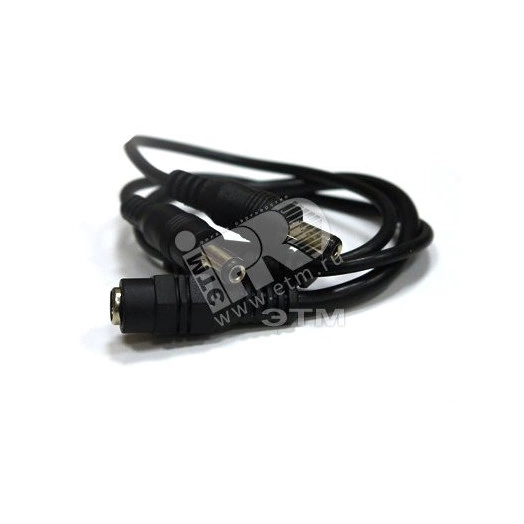 Разветвитель питания JACK гнездо 1 - JACK штекер 2 (GF-JACK1F-2M)