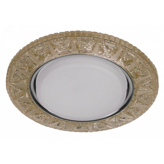 DK LD22 CHP/WH Точечные светильники ЭРА декор cо светодиодной подсветкой Gx53, шампань