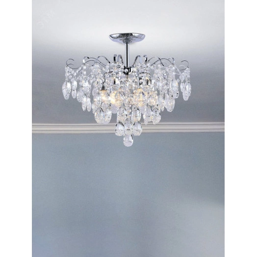 Люстра  Rivoli Lieselotte 1033-306 6 x E27 60 Вт хрусталь классика