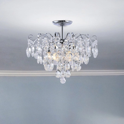 Люстра  Rivoli Lieselotte 1033-306 6 x E27 60 Вт хрусталь классика