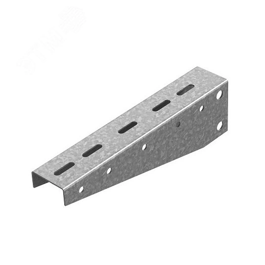 Консоль подвеса для средних нагрузок для профиля 30х50, база 150, толщ. 1,5 мм, Сендзимир цинк