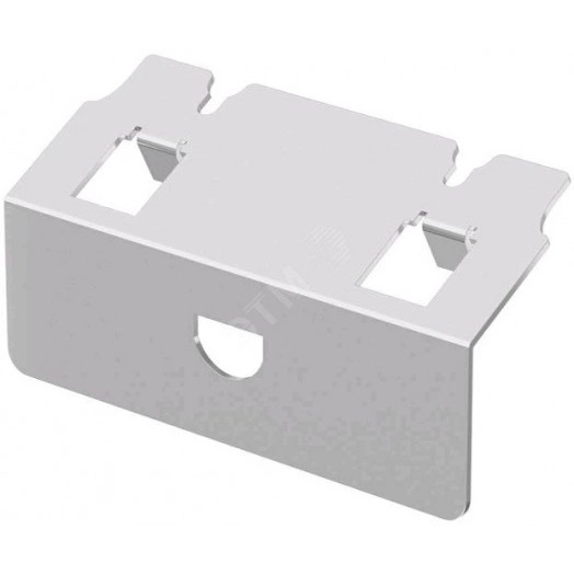 Суппорт для монтажа 2 информационных модулей, тип F, для UDHome2 (сталь нерж.)
