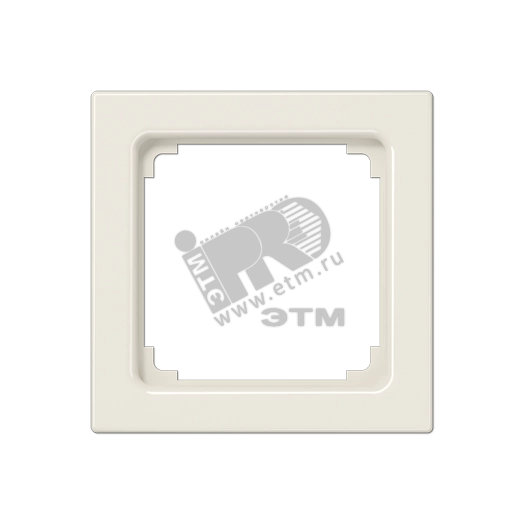 Рамка промежуточная для монтажа стандартных изделий слоновая кость