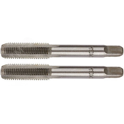 Метчики ручные, комплект 2 шт М8 х 1.25 мм