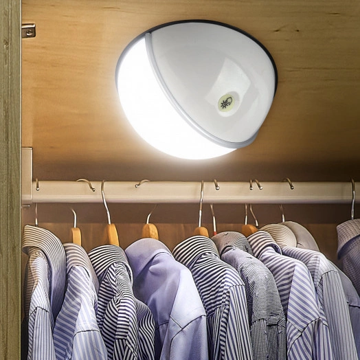 Фонарик подсветка мощный туристический кемпинговый на липучке на батарейках 3хААА в палатку, с сенсором и светонакопителем SB-603 Луна-3 ЭРА