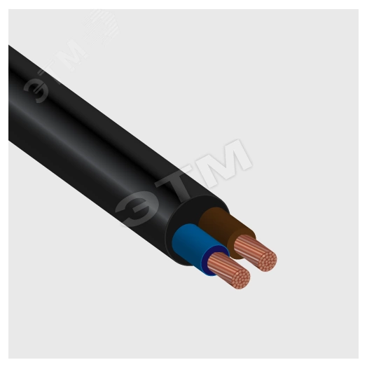 Кабель силовой КГ-ХЛ 2х0.75-220/380В-3