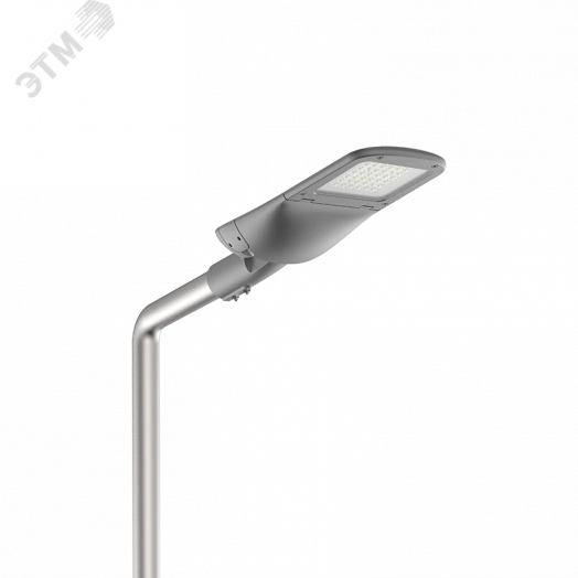 Светильник светодиодный ДКУ-100Вт IP66 12000Лм 2700К Tornado серый Yard