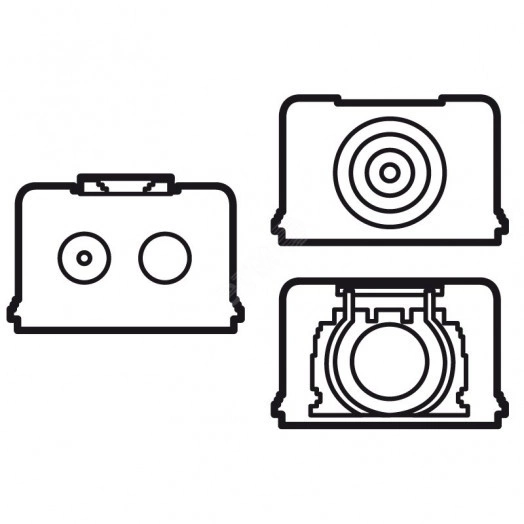 Galea Life Аксессуар для заглушки белый