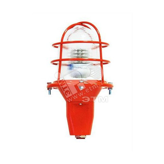 Светильник СДЗО-05-2 прозрачный с лампой LED лампой 85-240 с решеткой