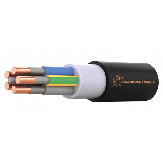 Кабель силовой ВВГнг (А)-FRLS 5Х2.5 -1 (N, PE) однопро волочный круглый