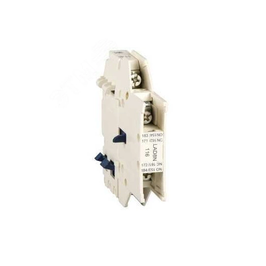 Блок контактный дополнительный НЗ+НО боковой монтаж